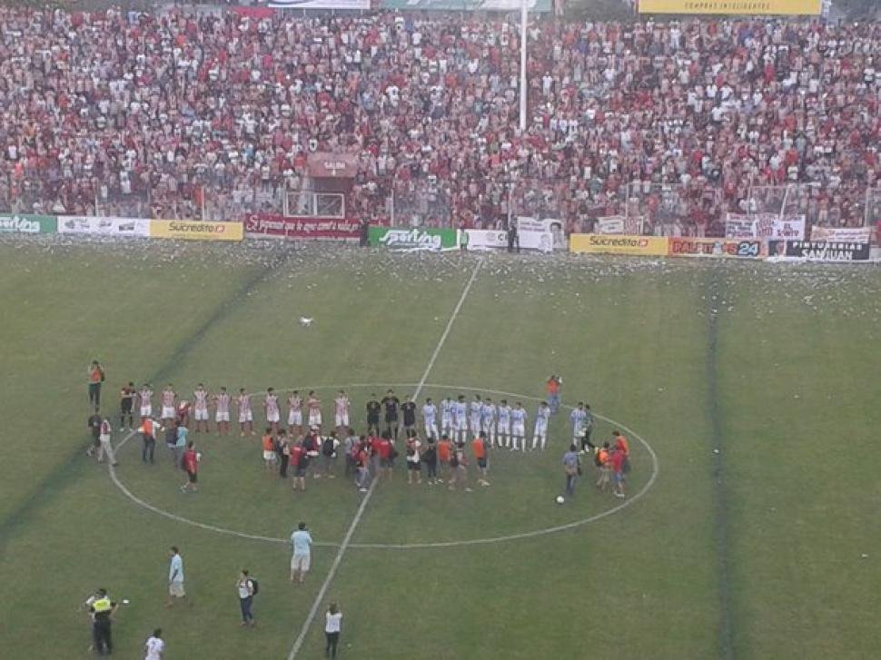 San Martín ganaba el clásico, pero los violentos arruinaron la fiesta