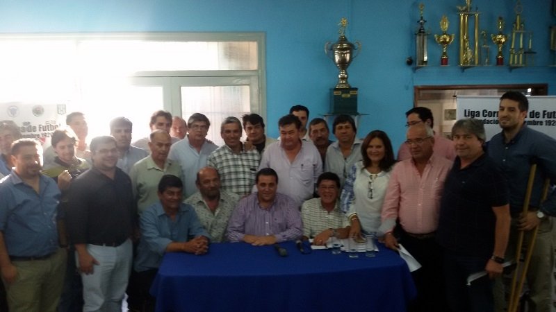 Toviggino se reunió con dirigentes correntinos