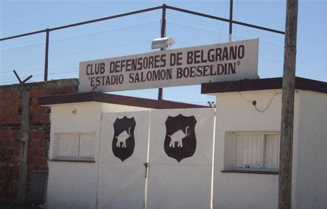 Sin hinchas santos en Villa Ramallo