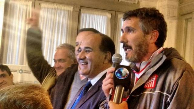 El plantel Santo fue recibido en la Casa de Gobierno