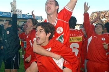 Izquierdo y Anzarda recordaron el ascenso a primera de Huracán de Tres Arroyos