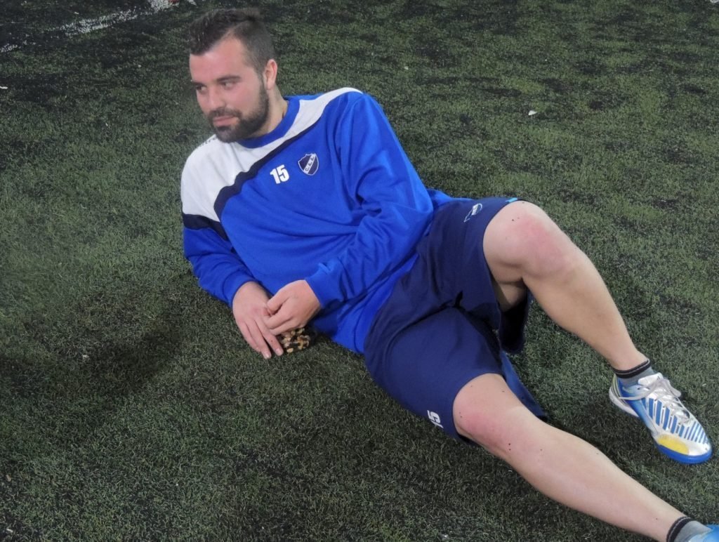 Nicolás Fassino se sumó a los entrenamientos de Alvarado
