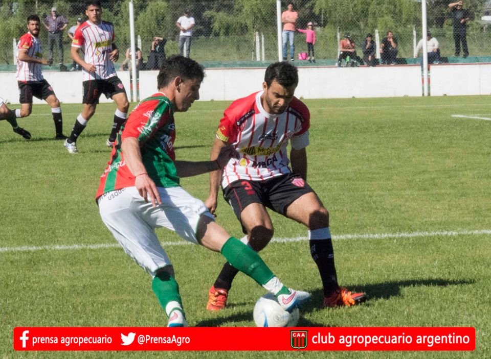 Agropecuario perdió el invicto ante Rivadavia de Lincoln