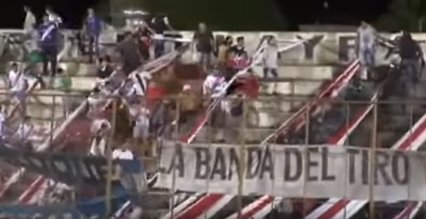 Internas en la barra de Guaraní