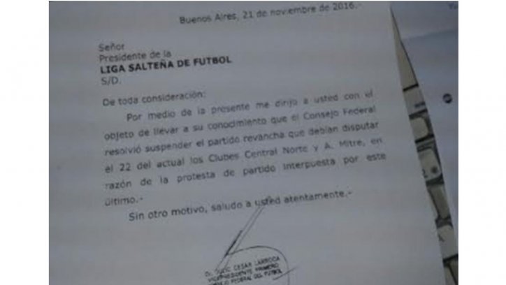 ¡SUSPENDIDO!