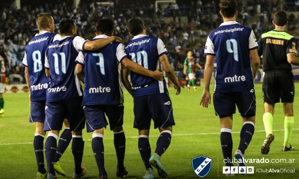Alvarado fue contundente y goleó