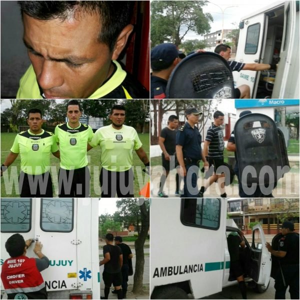 Atacaron a un árbitro en una liga de Jujuy