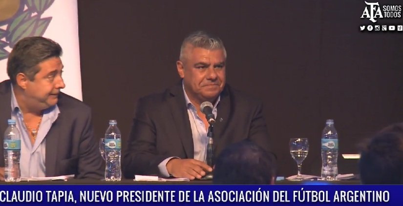 Claudio Tapia es el nuevo Presidente de AFA