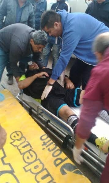 Golpearon con un ladrillo en la cabeza al arquero de Del Bono