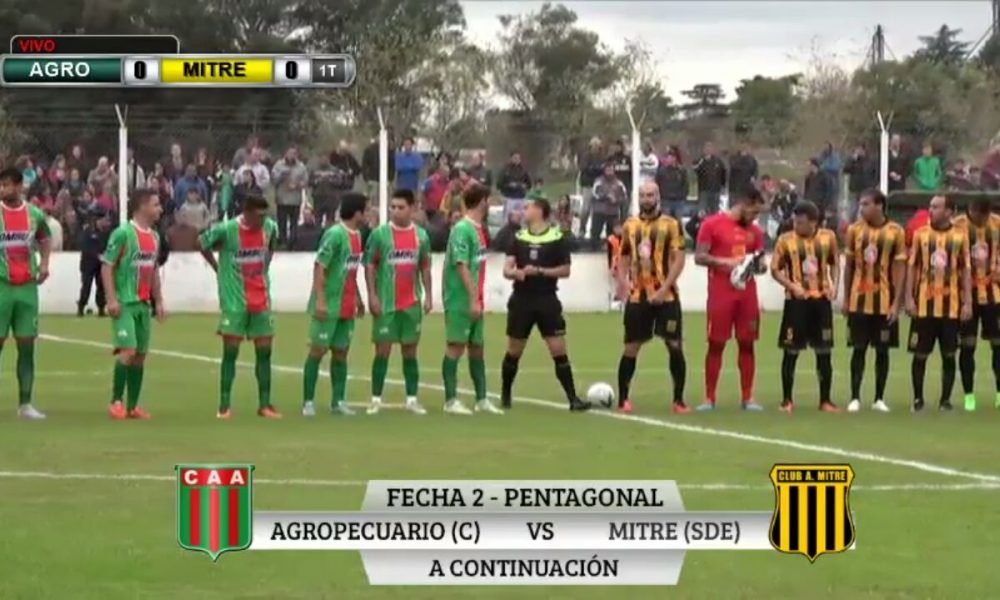 Agropecuario le ganó a Mitre y es líder del Pentagonal