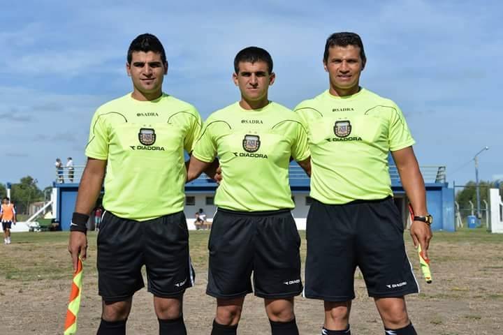 Los árbitros del pentagonal