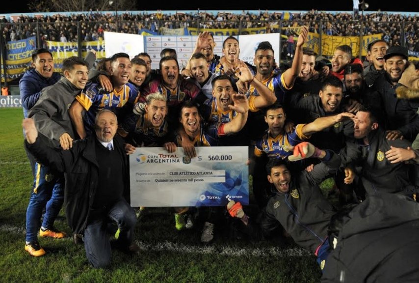 Atlanta, otro equipo del Ascenso que pisó fuerte en la Copa