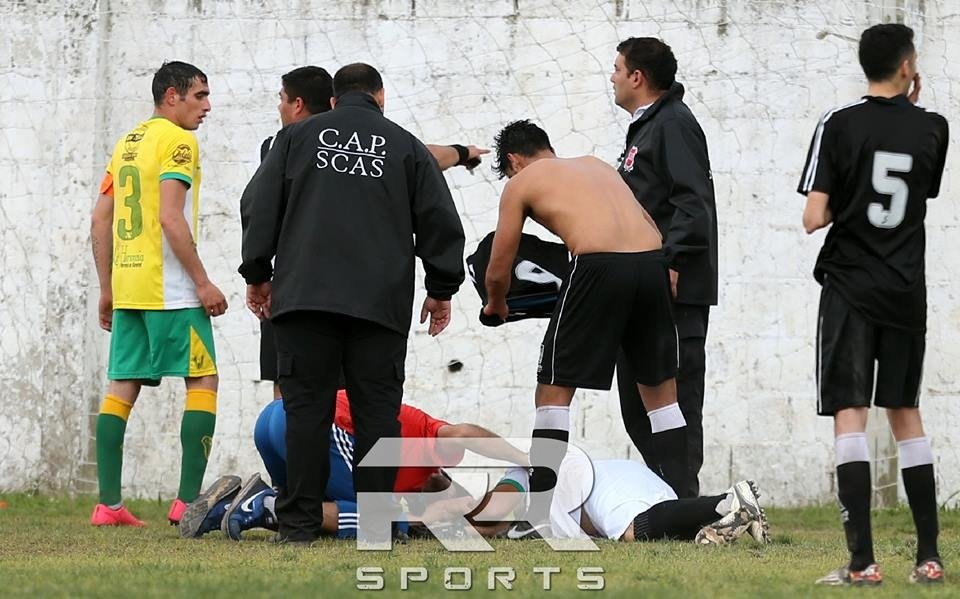 Falleció un jugador en pleno partido