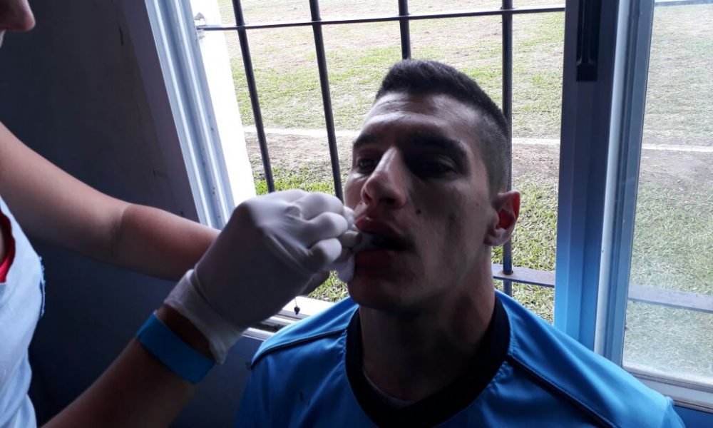 Piñas y aprietes: Belgrano (P) la pasó mal en V. Adela