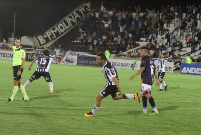 De la mano de Amieva, Gimnasia de Mendoza derrotó por la mínima a San Lorenzo de Alem y es mas puntero que nunca