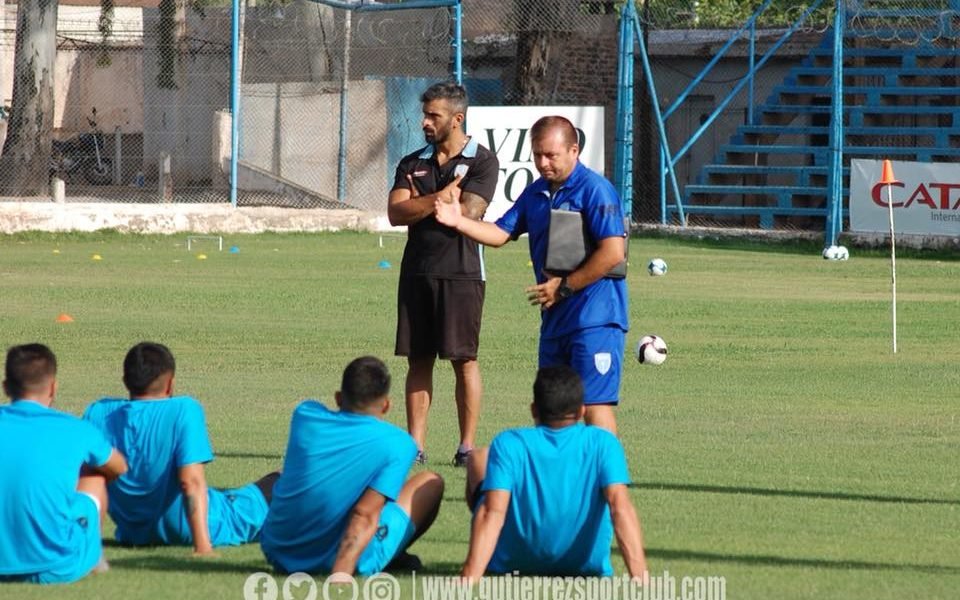 Gutiérrez arrancó la pretemporada con sus dos nuevos refuerzos
