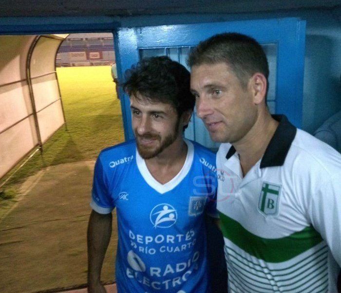 Juan Pablo Francia se fotografió junto a Pablo Aimar