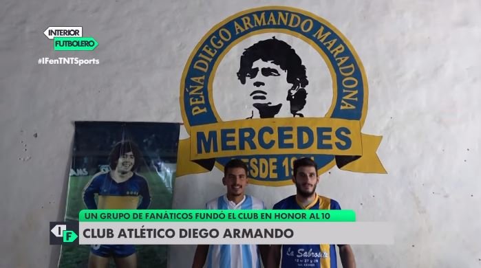 Club Atlético Diego Armando, el club que nació en honor a Maradona