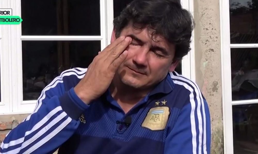 El papá de Maxi Meza se emocionó en IFTV