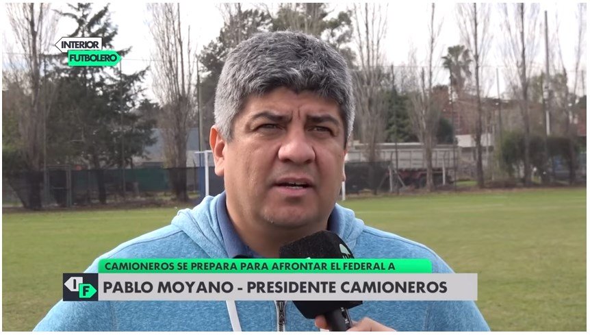 Pablo Moyano, con todo contra Chiqui Tapia