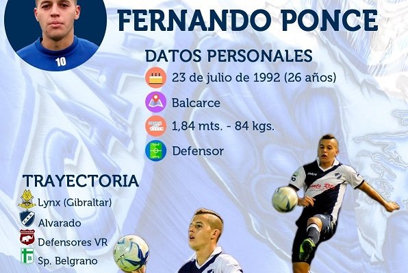 Fernando Ponce regresó a Alvarado