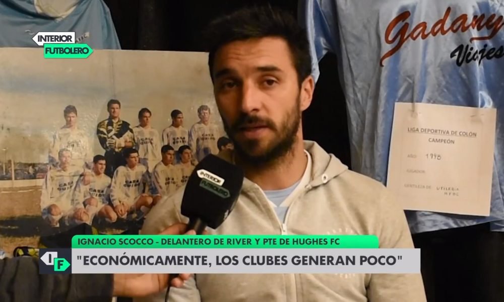 Scocco: «Muchos dirán que no tiene trascendencia pero Hughes es el club que amo»