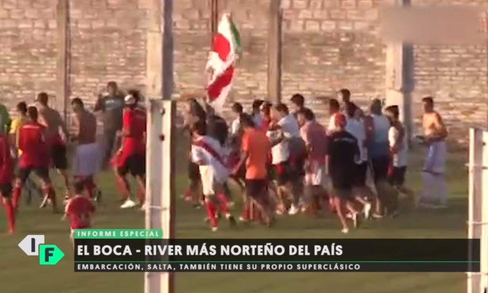 Show de Goles y el Boca – River versión interior