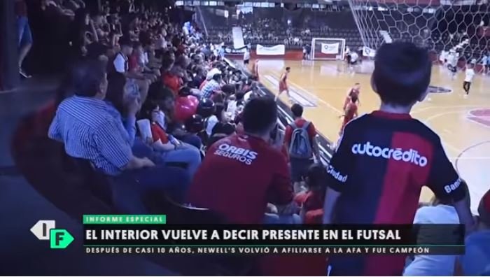 Newell’s, el único club del interior que compite en Futsal de AFA