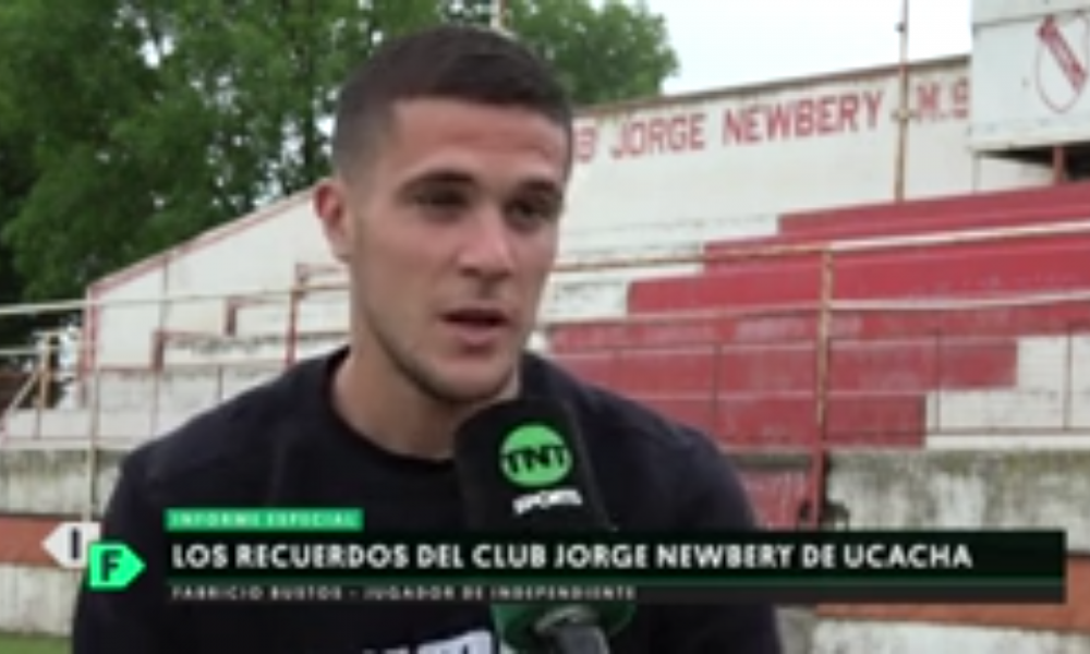Fabricio Bustos, el tractor de Ucacha