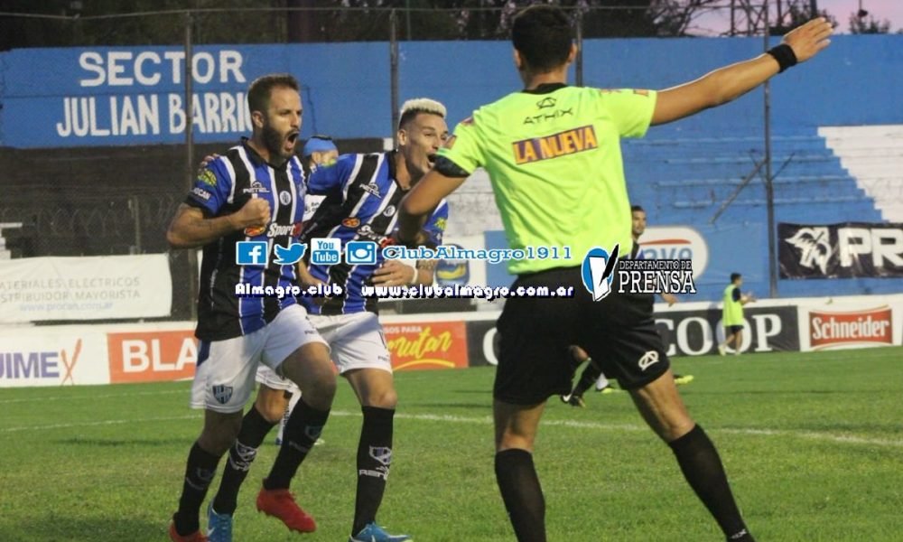 Almagro vapuleó a Defensores de Belgrano y mantiene la ilusión de entrar al Reducido