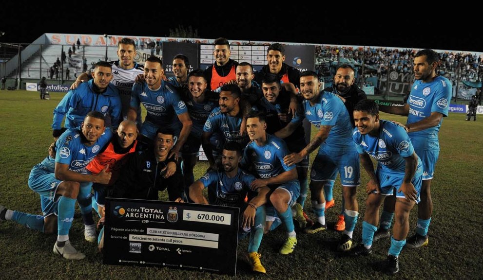 Belgrano goleó a Riestra por los 32avos de final