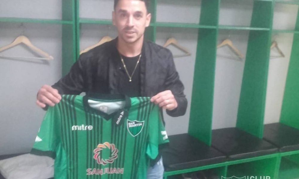 Cristian Barinaga es el tercer refuerzo de San Martín de San Juan