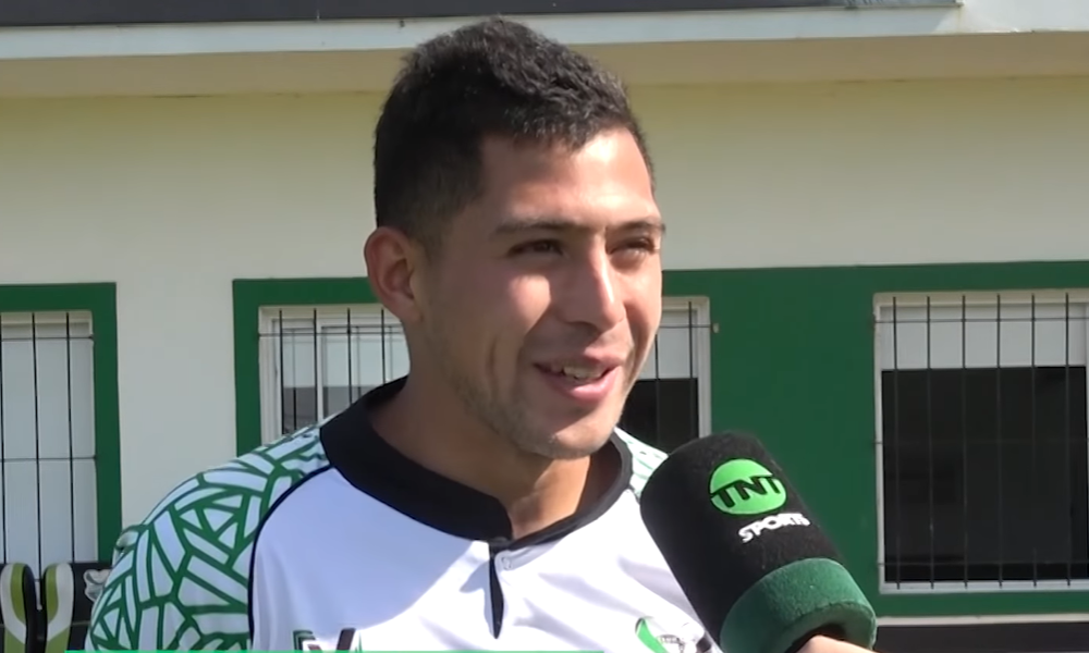 Nahuel Salazar: «Estoy contento por llegar a un club tan grande como Olimpo»