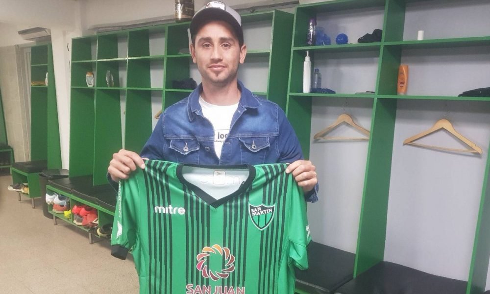 «Pato» Sánchez, nuevo refuerzo de San Martín de San Juan