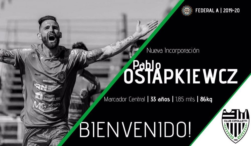 Pablo Ostapkiewicz: «Nuestras pretensiones son las de ascender»