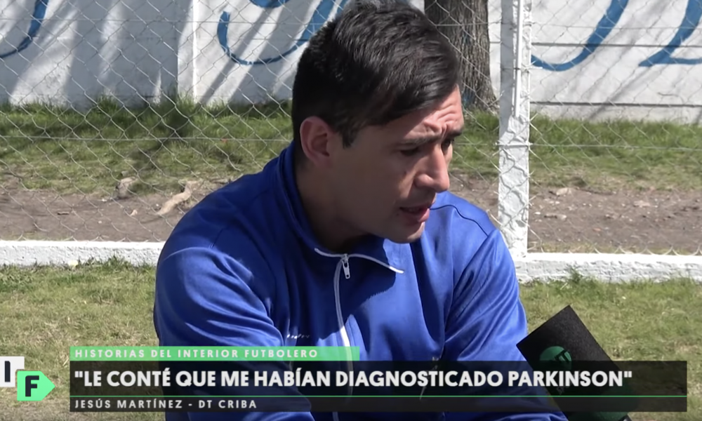 Jesús Martínez, el DT que lucha contra el Parkinson