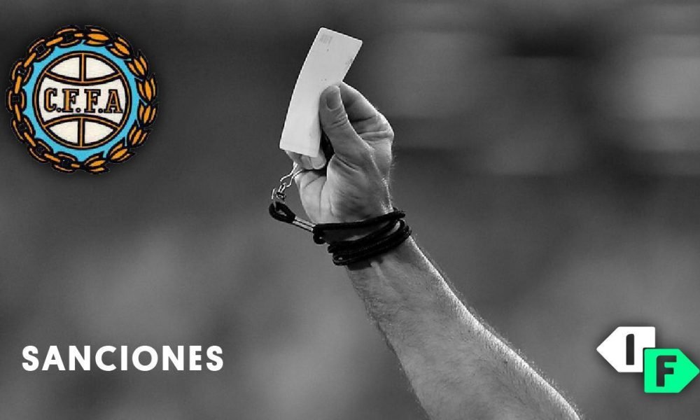 Las sanciones del Regional Amateur