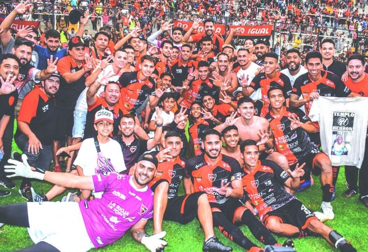 Andino festejó en la Liga Riojana