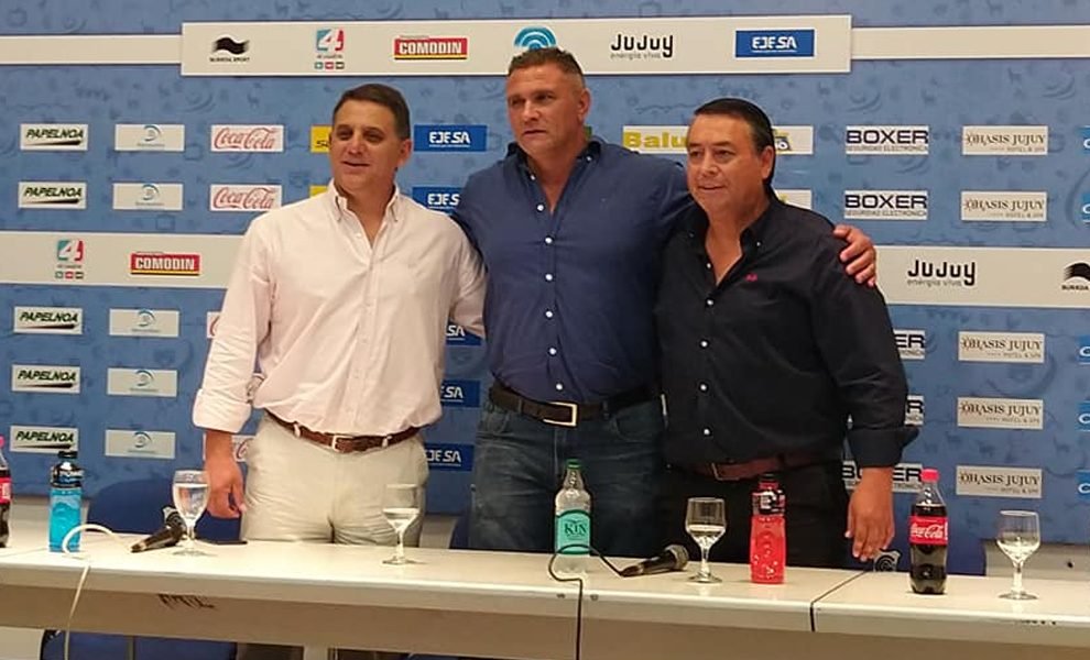 Arnaldo Sialle, nuevo DT de Gimnasia de Jujuy