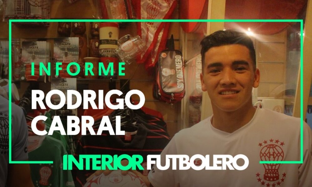 #CrackDelInterior Rodrigo Cabral: la gran promesa de Huracán nacida en Mercedes, Corrientes