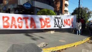 Foto de banderazo San Martín de Tucuman
