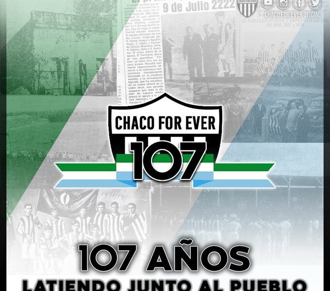 Chaco For Ever cumple 107 años de historia