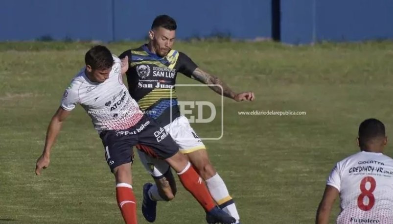 Juventud perdió en San Luis ante Huracán Las Heras y se despide del primer ascenso
