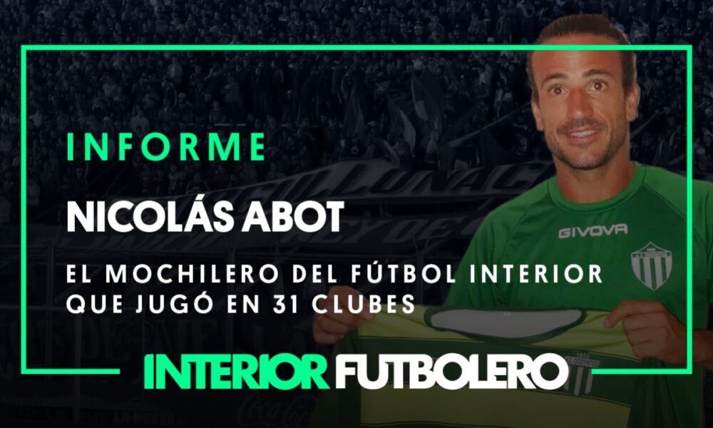 Nicolás Abot, el trotamundos con pelota de fútbol y mate