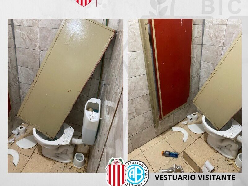 Barracas elevará una nota a la AFA contra Belgrano de Córdoba, por los destrozos en sus instalaciones