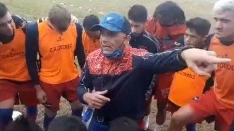 Güemes decidió dictar talleres de género después de la arenga machista de su preparador físico