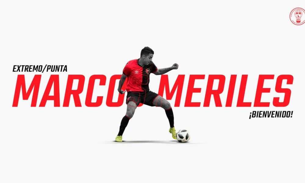 Marcos Meriles es nuevo refuerzo de Huracán Las Heras