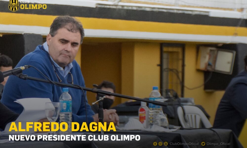 Alfredo Dagna vuelve a la presidencia de Olimpo