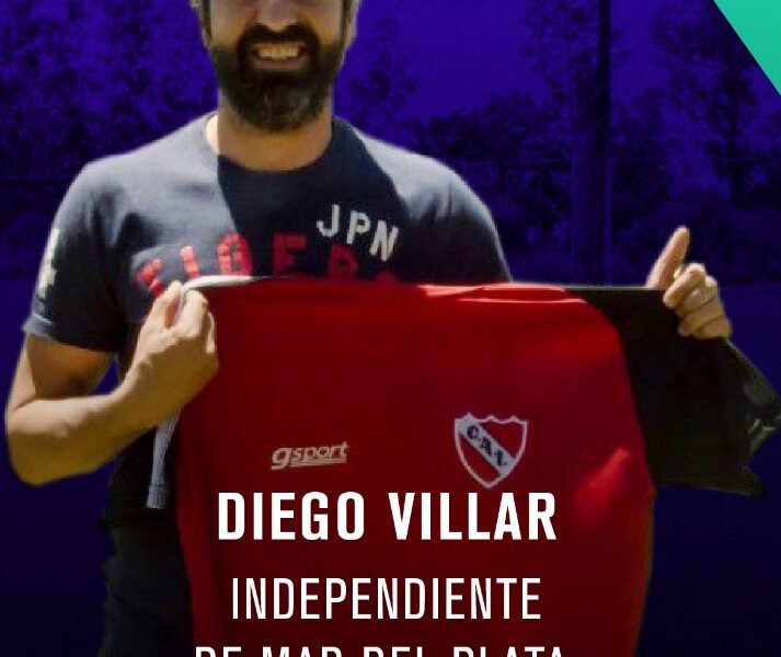 La historia de Diego Villar y su amor eterno por el Rojo de Mar del Plata