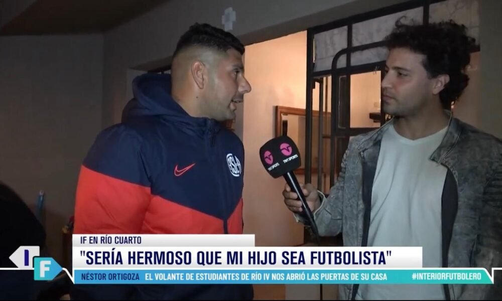 Néstor Ortigoza, a solas con Interior Futbolero